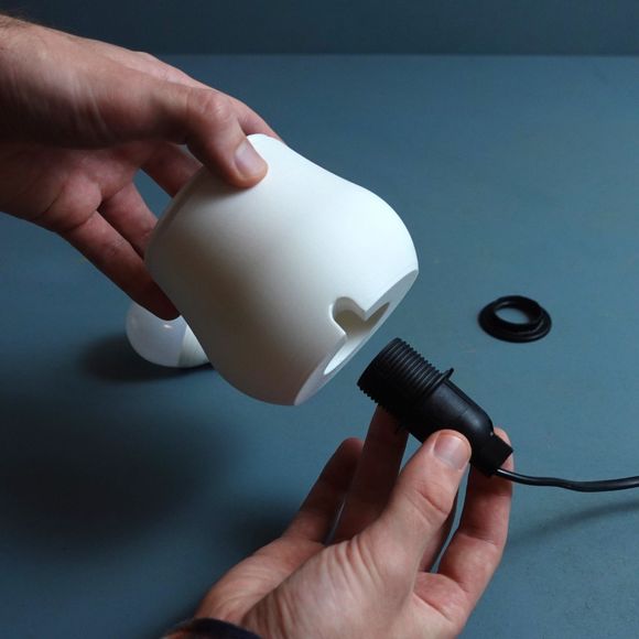 Gazzaladra Edulis Fungus Parameteric Table Lamp, Bedroom Lighting - Picture 6 of 11